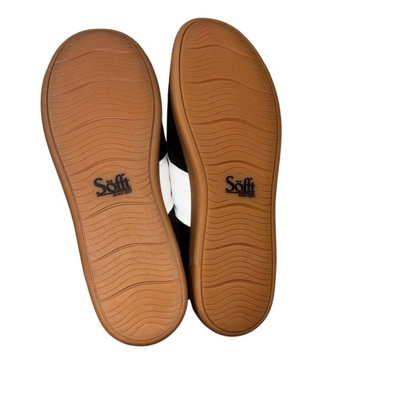 Sofft Women's Size 11 Ruby Retro Lace up Sneaker Low Top New w. Box Black Suede - Picture 7 of 8